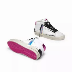 BASKET DELUXE ARC-EN-CIEL PRUNE