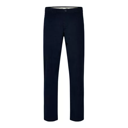 SLH196-PANTALON DROIT EN CORDELETTE
