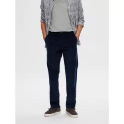 PANTALON DROIT EN CORDELETTE