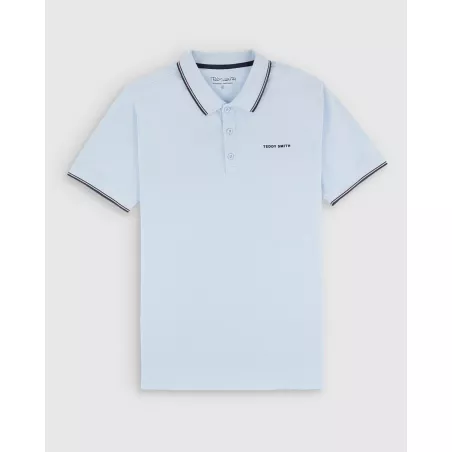 Polo piqué manches courtes...