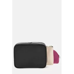 Ensemble trousse de toilette inscription logo