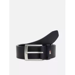 Ceinture en cuir à boucle carrée