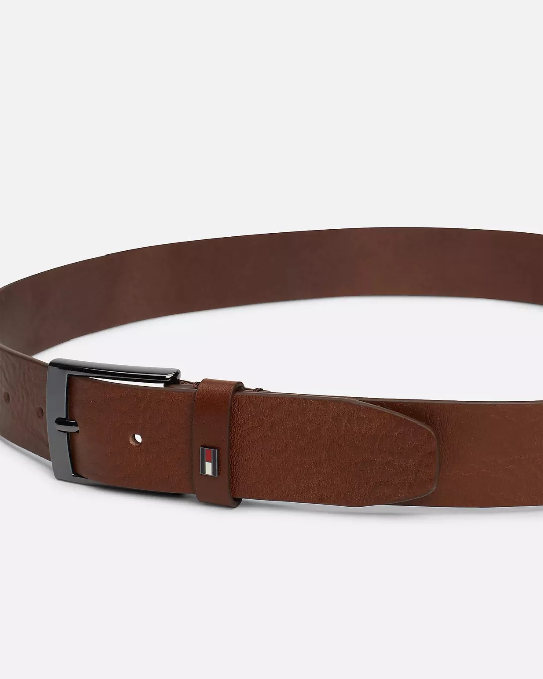 Ceinture en cuir à boucle carrée