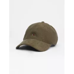Casquette 6 panneaux en velours côtelé