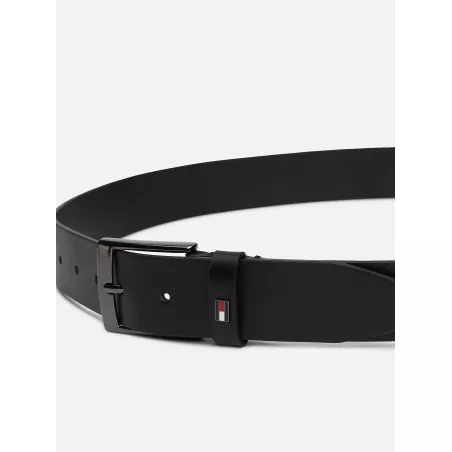 Ceinture en cuir à boucle carrée