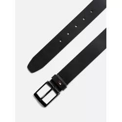 Ceinture en cuir à boucle carrée