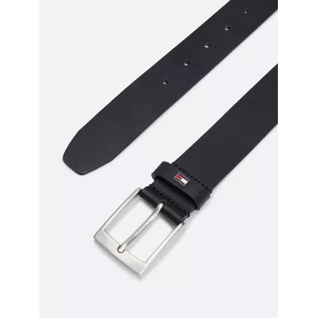 Ceinture en cuir à boucle carrée