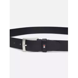 Ceinture en cuir à boucle carrée