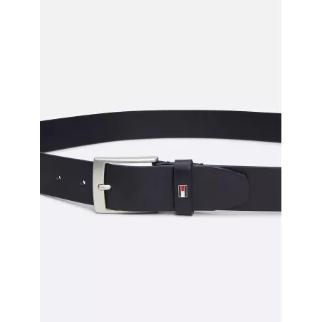 Ceinture en cuir à boucle carrée