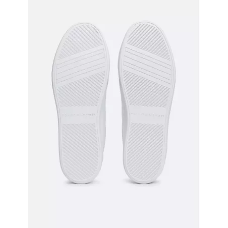 Baskets en cuir à monogramme TH