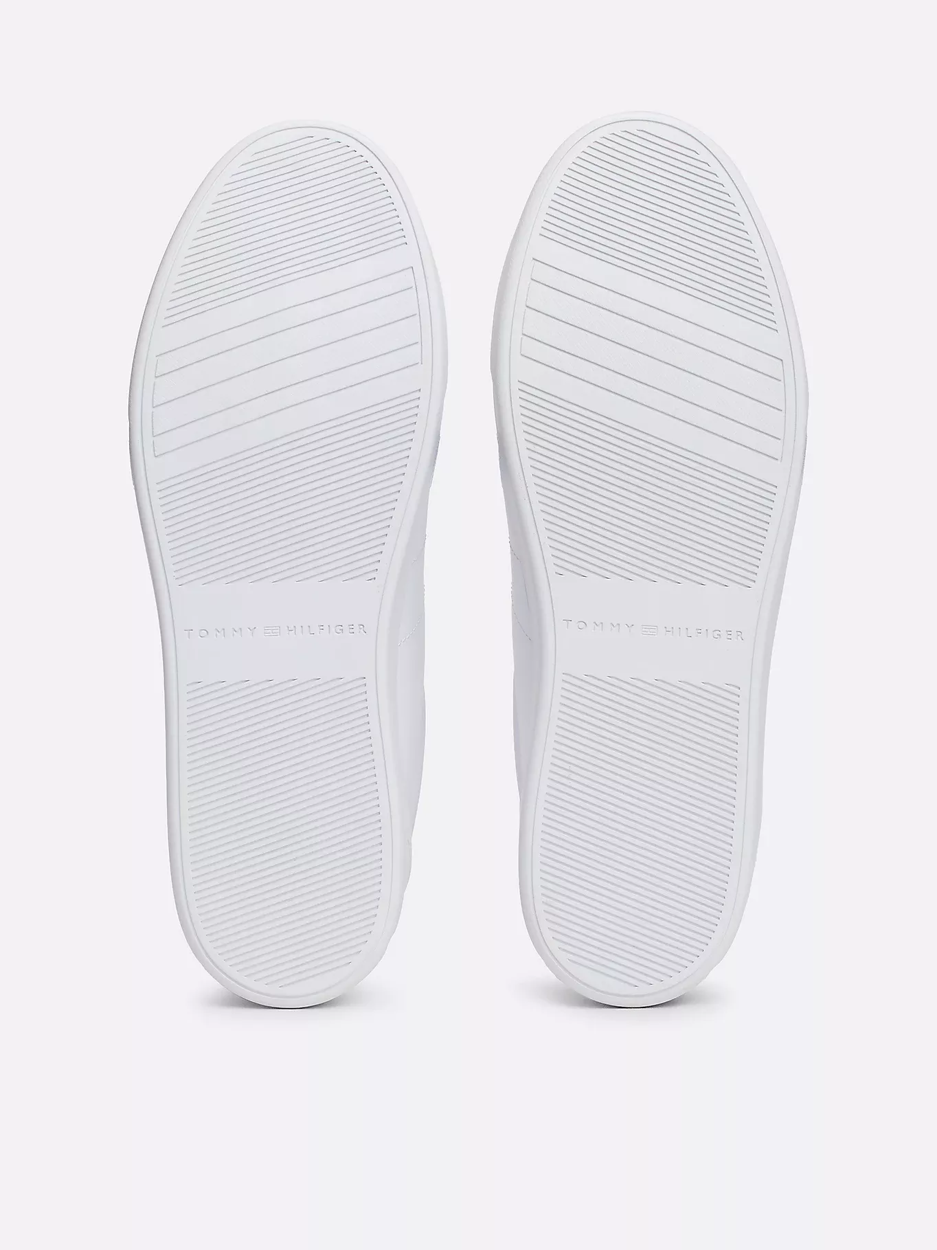 Baskets en cuir à monogramme TH