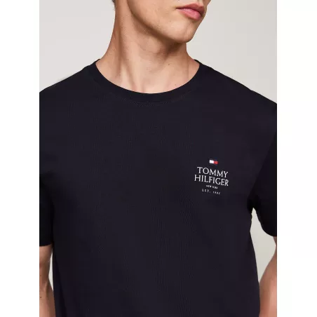T-shirt à logo et col ras-du-cou