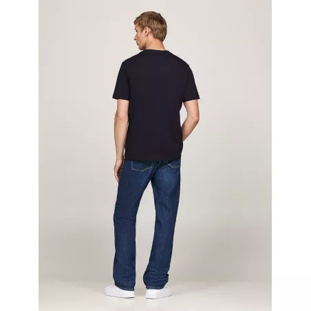 T-shirt à logo et col ras-du-cou