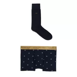 Coffret cadeau boxer et chaussettes à motif