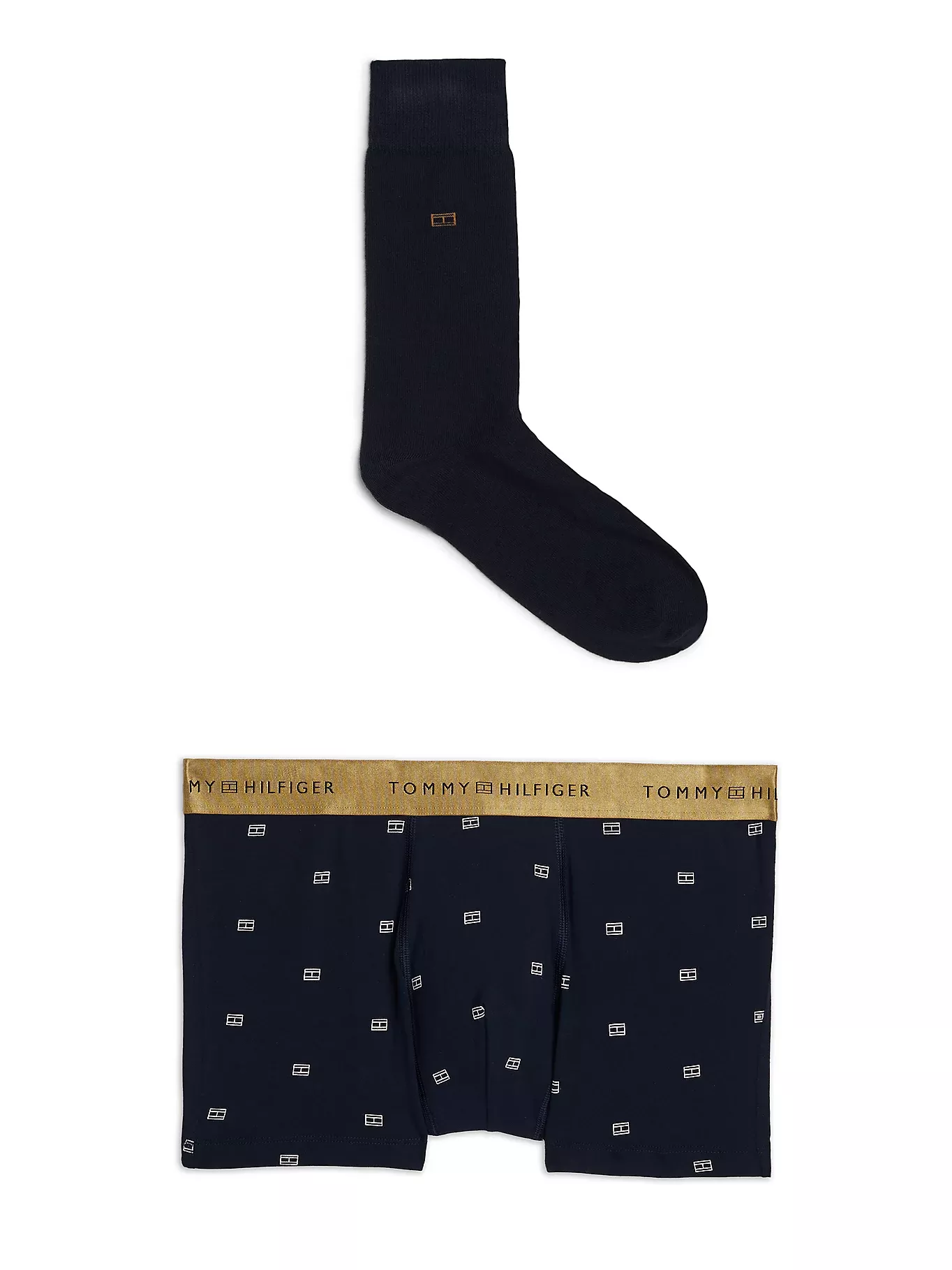 Coffret cadeau boxer et chaussettes à motif