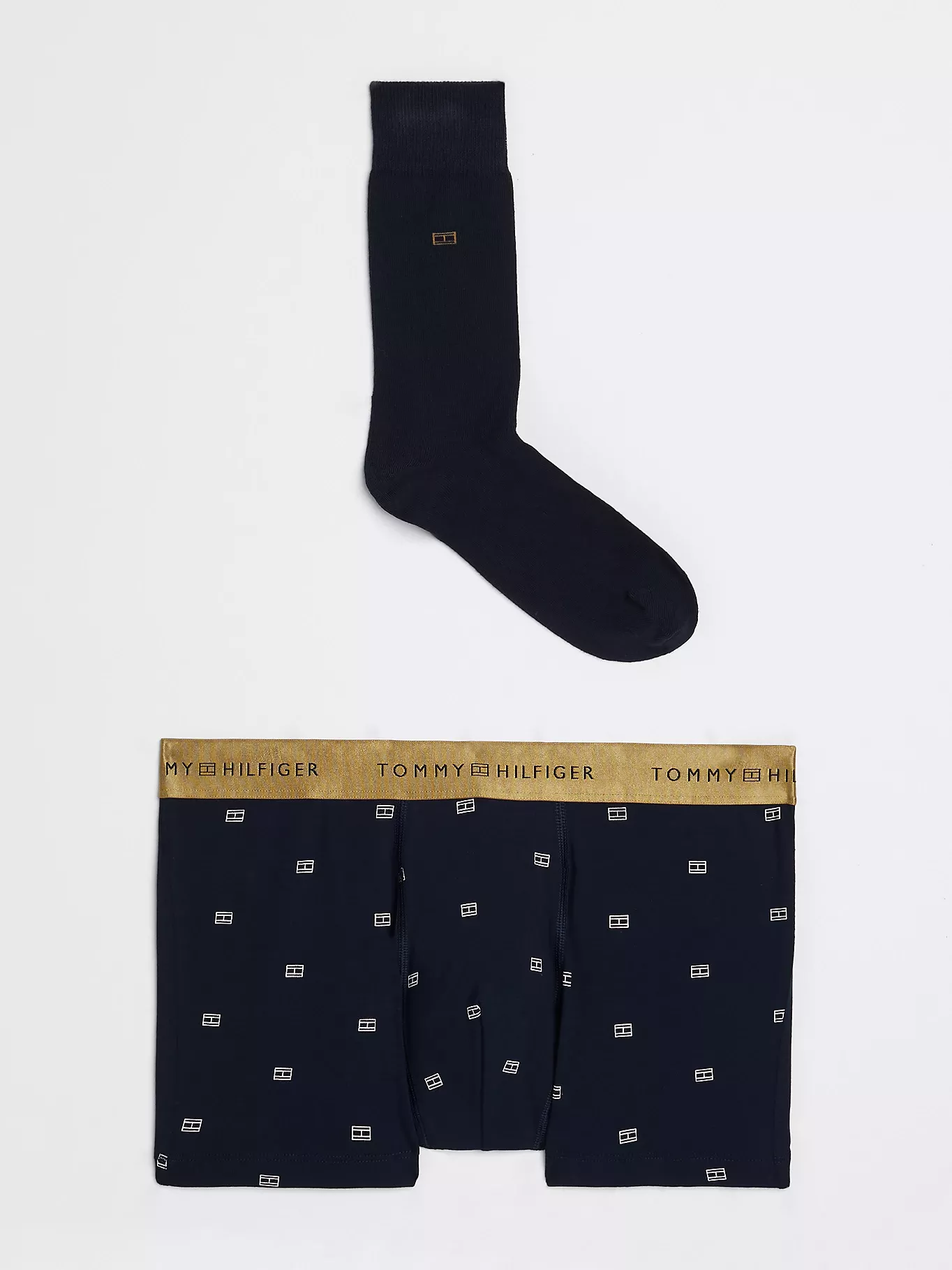 Coffret cadeau boxer et chaussettes à motif