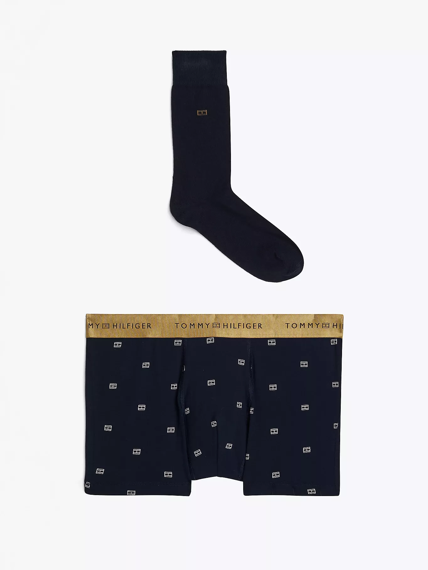 Coffret cadeau boxer et chaussettes à motif