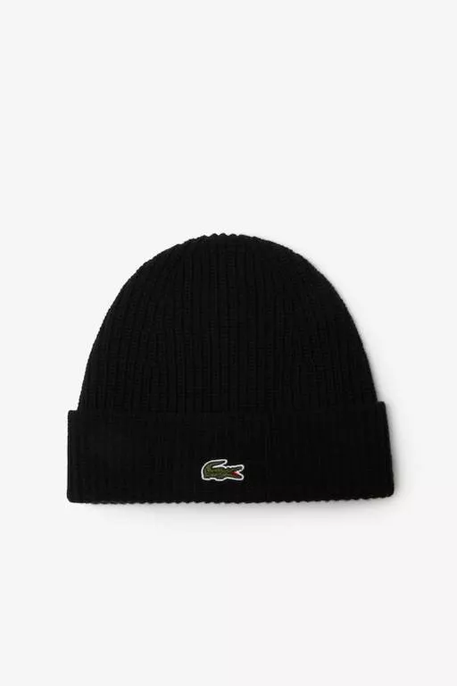 BONNET UNISEXE LACOSTE EN LAINE